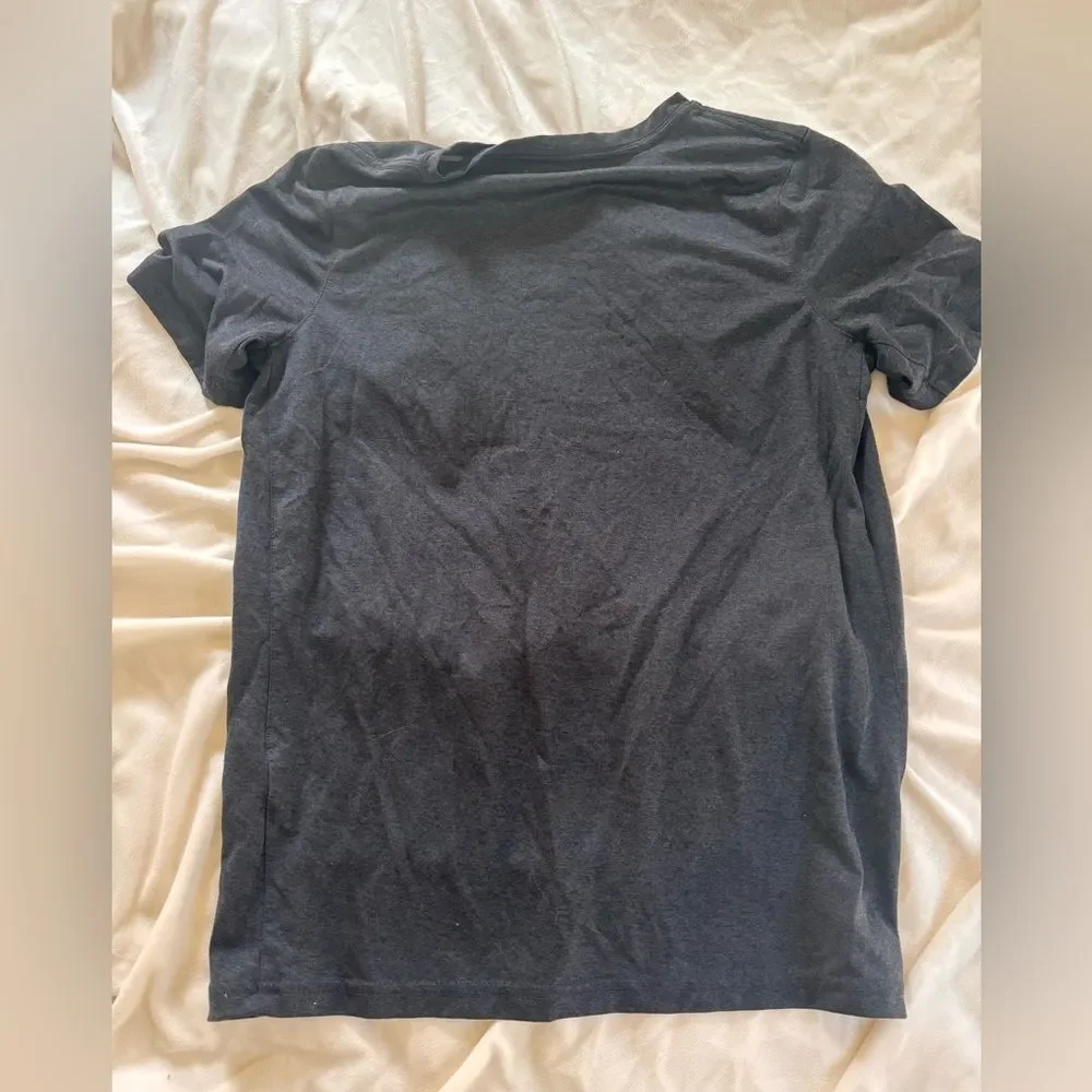Nike Boy's Dark Gray Tee with Subtle Logo